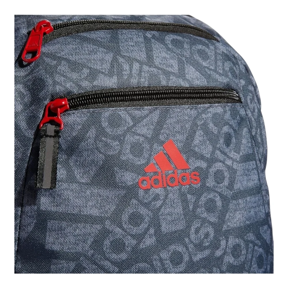Adidas Young Creator Backpack Men OS Navy Blue New Logo Print School Bag